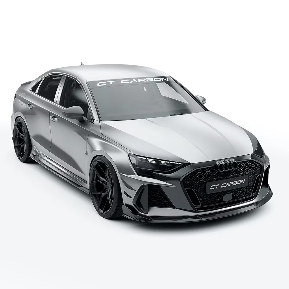 KIT COMPLET CARBONE BERLINE AUDI RS3 25 + 8Y - CT DESIGN
