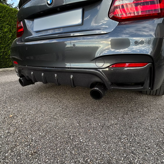 DIFFUSEUR CARBONE CT BMW F22/F23 - STYLE MP