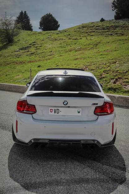 Diffuseur carbone CT, BMW M2 F87 - Style V
