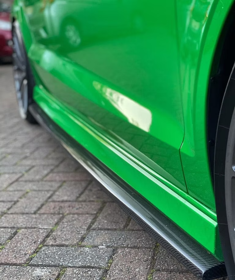 BAS DE CAISSE LATÉRAUX EN CARBONE CT, AUDI A3/S3/RS3 8V BERLINE