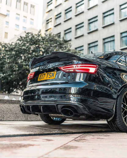 Becquet en carbone CT, Audi A3/S3/RS3 8V BERLINE - Style PS