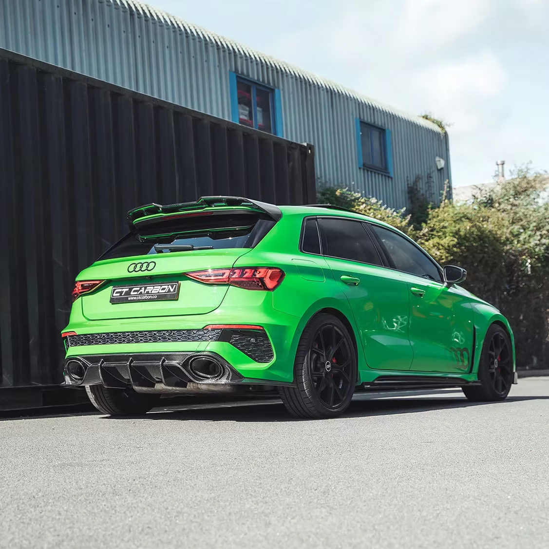 DIFFUSEUR CARBONE CT, AUDI RS3 8Y SPORTBACK