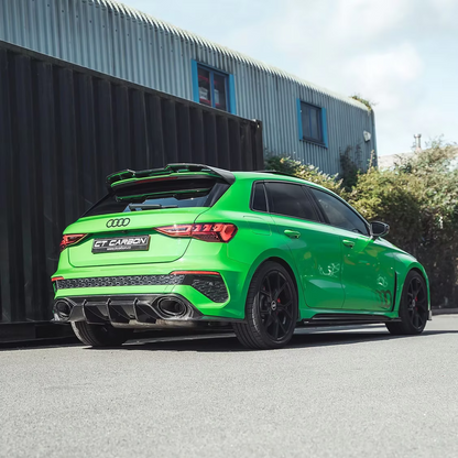 DIFFUSEUR CARBONE CT, AUDI RS3 8Y SPORTBACK