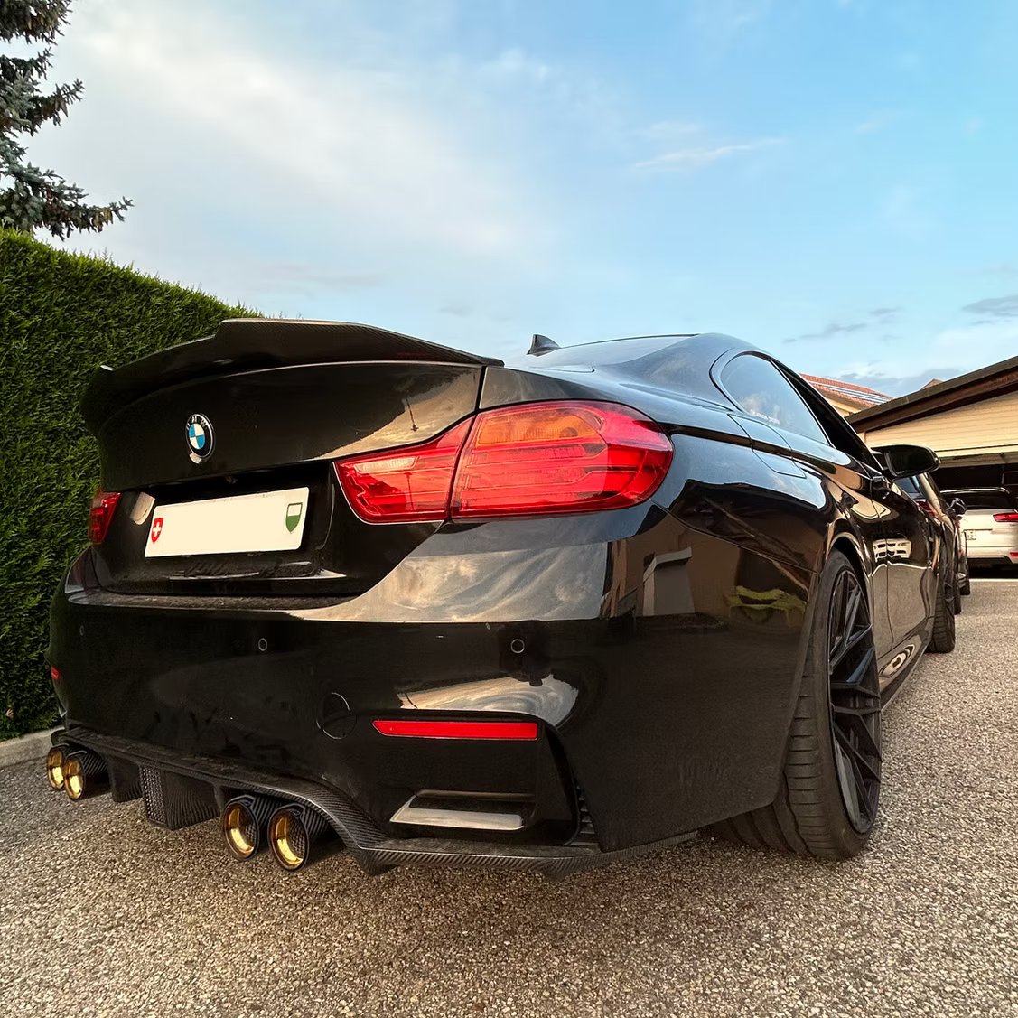 Becquet carbone CT, BMW M4 F82 - Style PS
