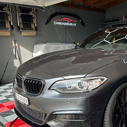Grilles - calandre carbone CT, BMW F22/F87 - Style MP