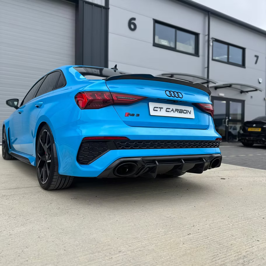 Becquet en carbone CT, Audi A3/S3/RS3 8Y BERLINE - CT DESIGN