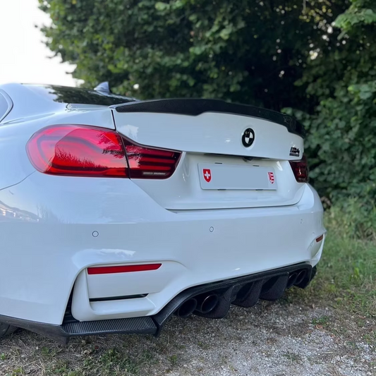 Diffuseur carbone CT, BMW M3/M4 F8X - Style V