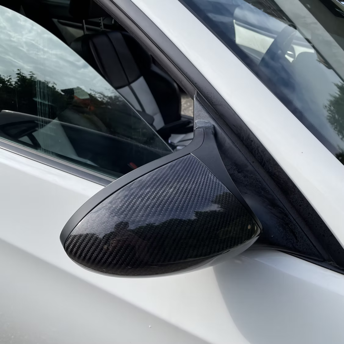 Coques de rétroviseurs carbone CT, BMW 1M
