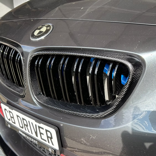 Grilles calandre carbone CT, BMW F22/F87 - Style MP