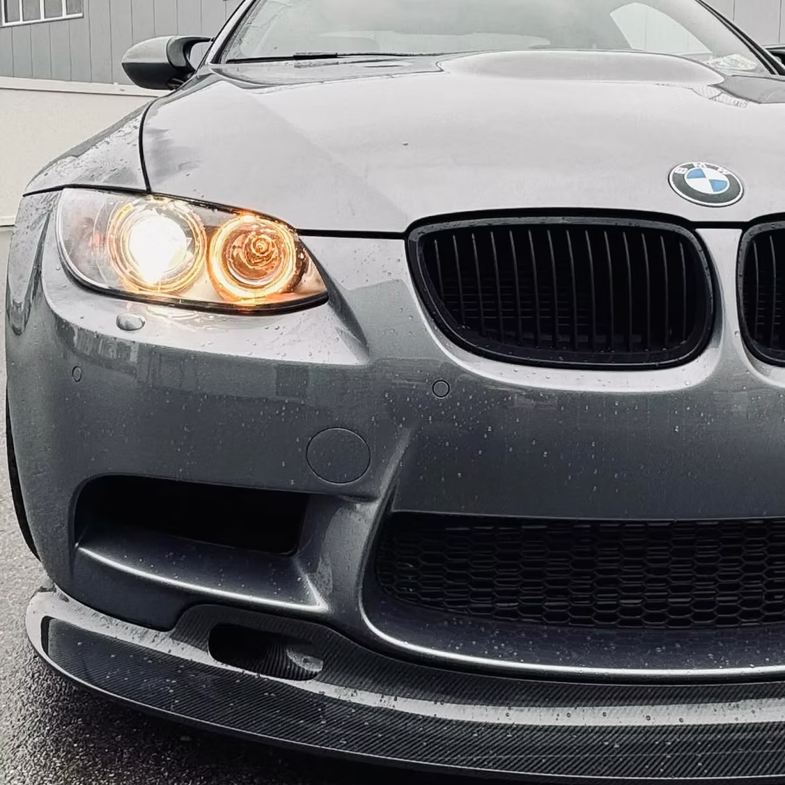 Lame avant carbone M, BMW M3 E9X - GT4