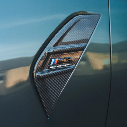 GARNITURES GARDE-BOUE LATÉRALES CARBONE CT, BMW M3/M4 G8X