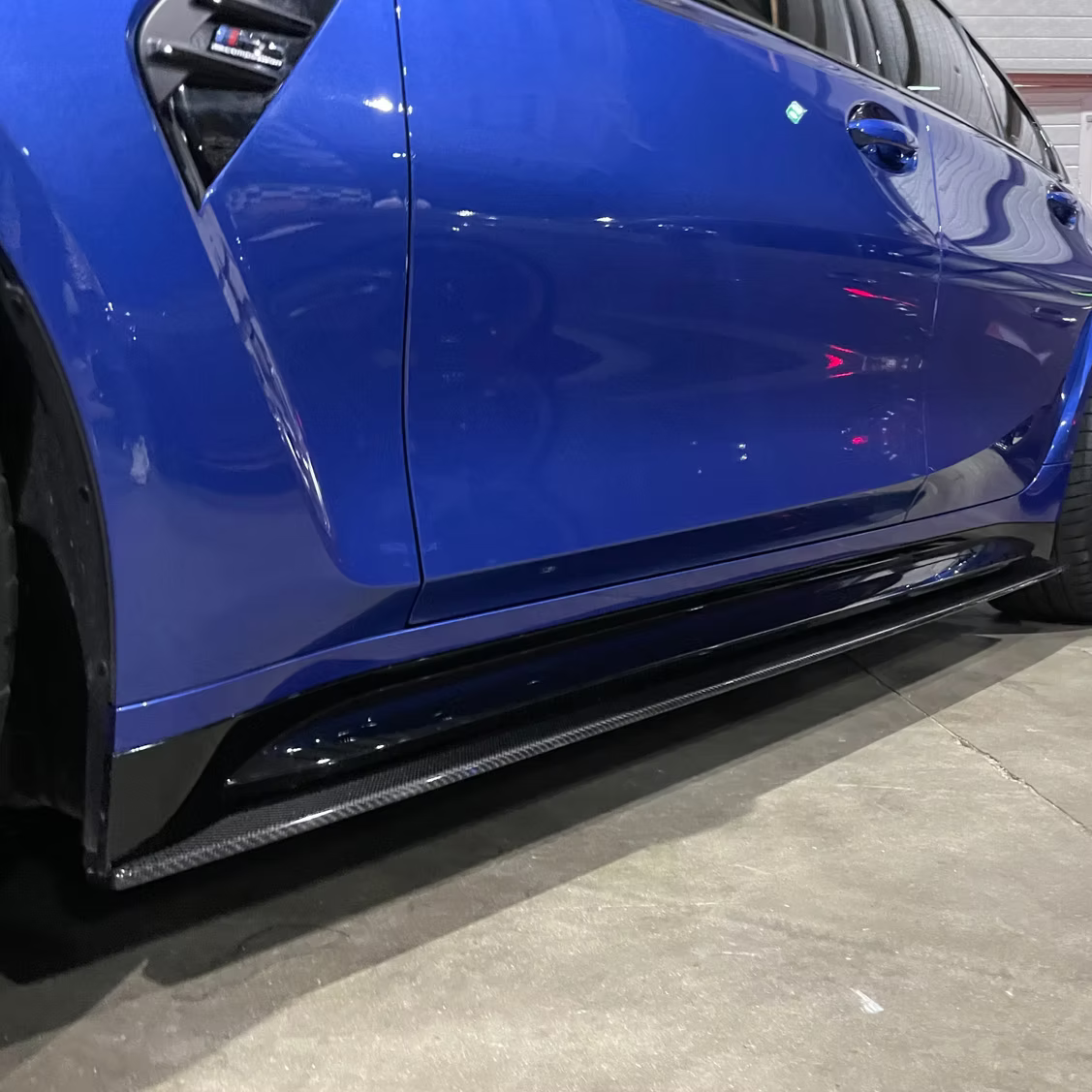 BAS DE CAISSE LATÉRALES CARBONE CT, BMW M3/M4 G8X - CT DESIGN - EXTENSIONS