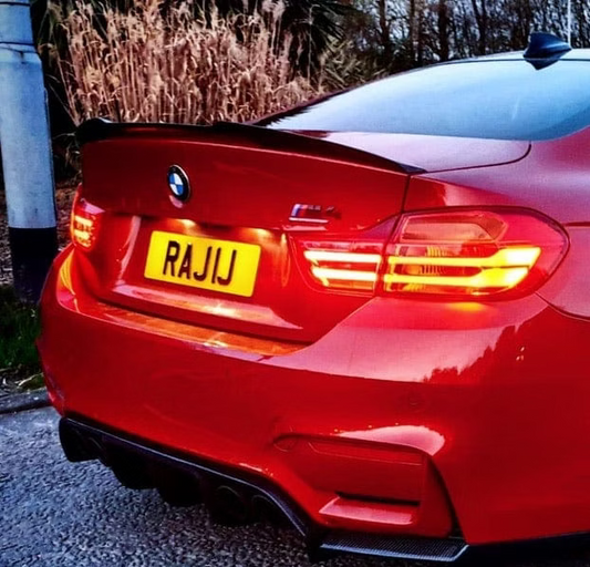 Becquet carbone CT, BMW M4 F82 - Style MP