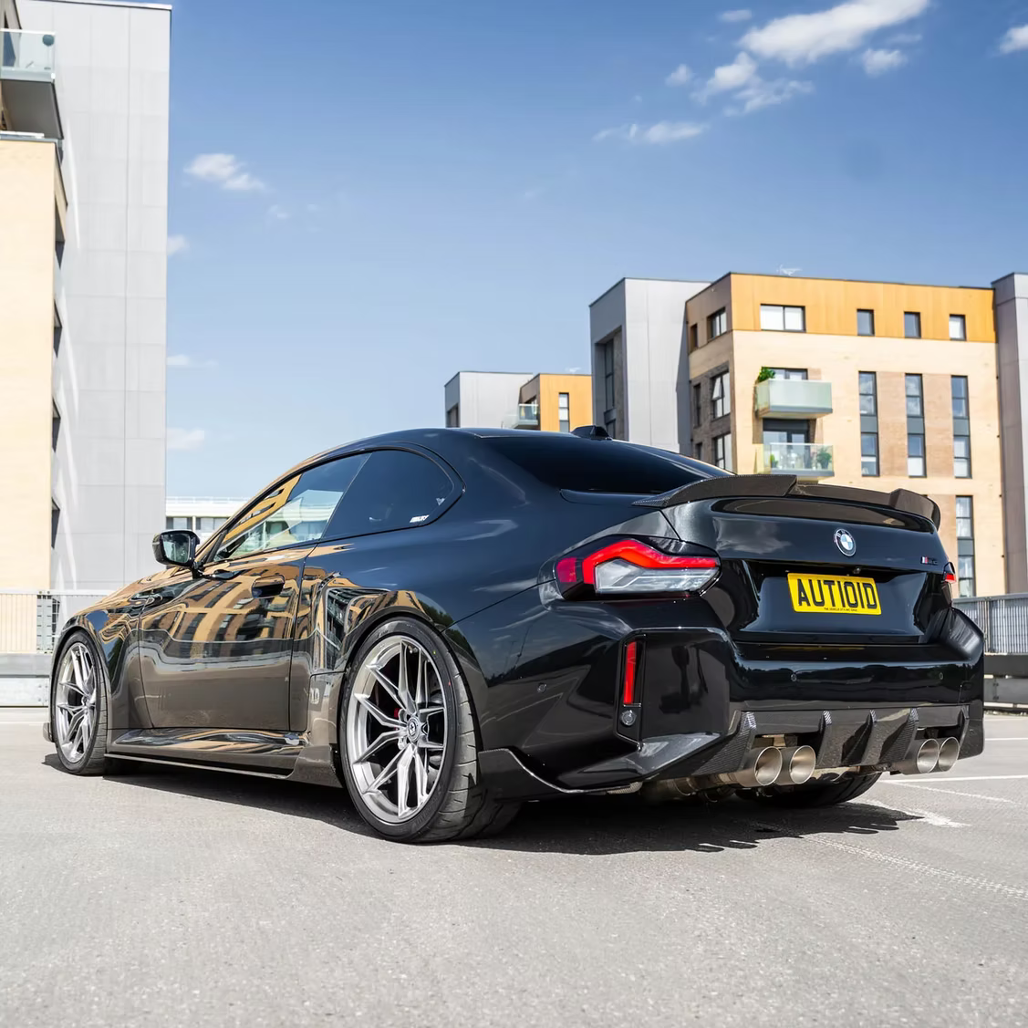 AILETTES PARE-CHOCS ARRIÈRE CARBONE TRE, BMW M2 G87 - STYLE TR87