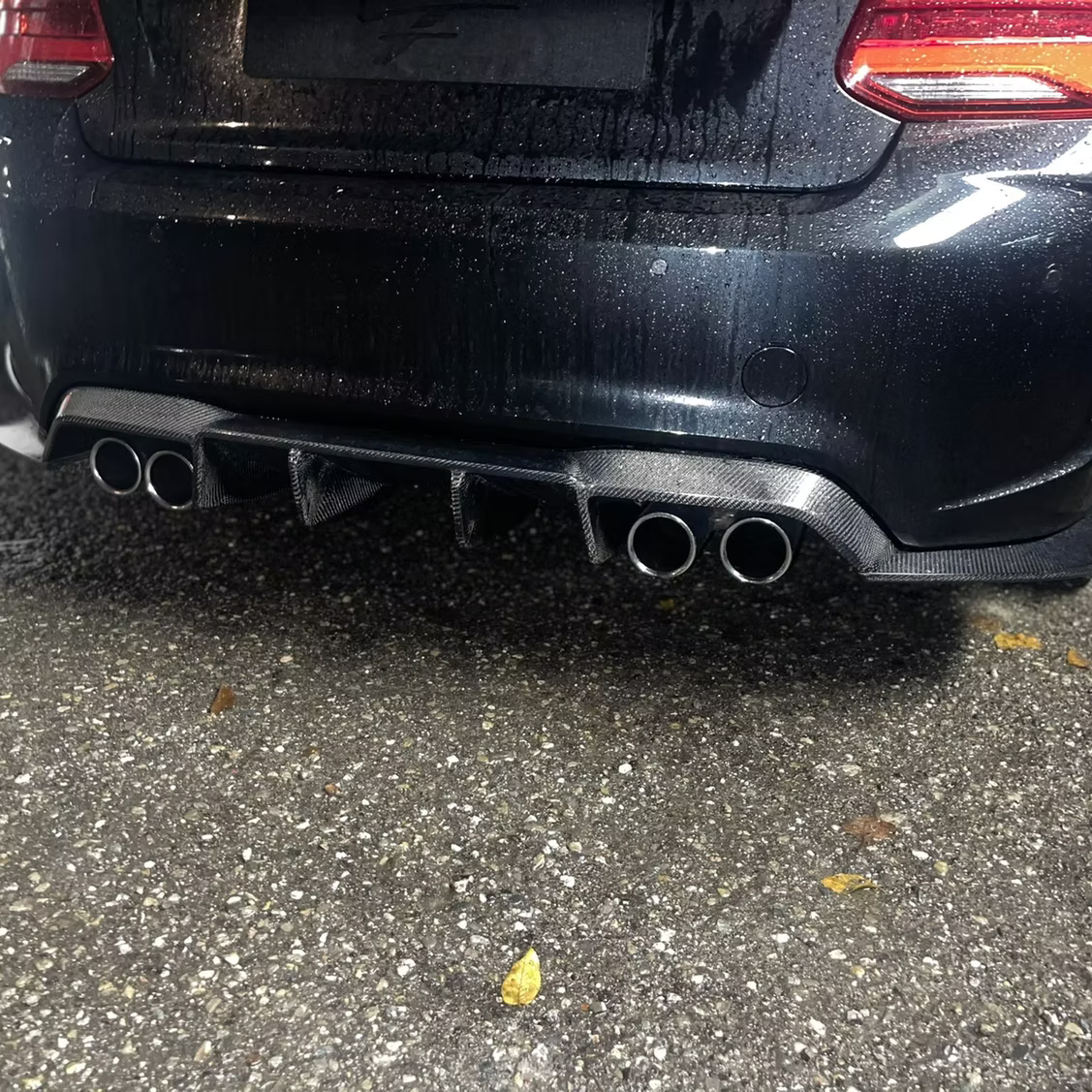 Diffuseur carbone CT, BMW M2 F87 - Style V