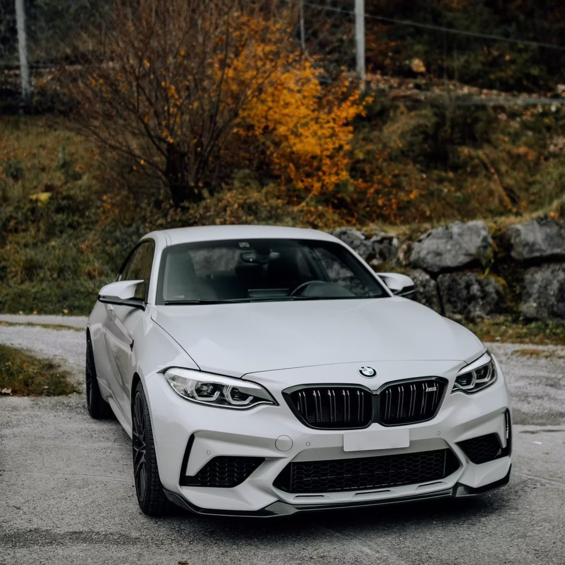 Lame avant carbone CT, BMW M2C F87 - Style CS