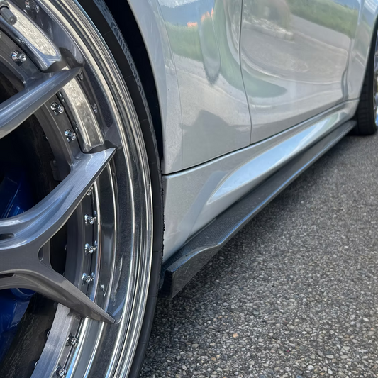 BAS DE CAISSE LATÉRAUX CARBONE CT, BMW M2 F87 - STYLE 3D