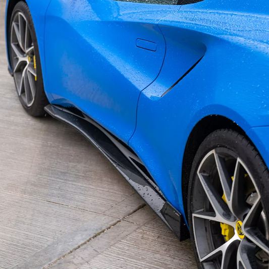 Jupes latérales carbone CT, Lotus Emira - CT Design