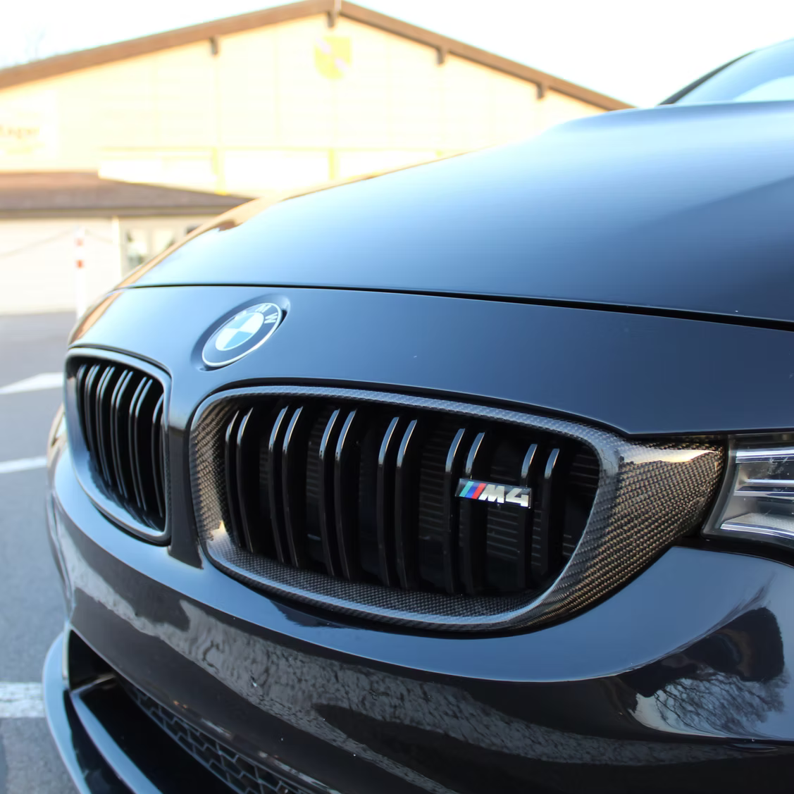 Grilles - calandre avant carbone CT, BMW M3/M4 F8X