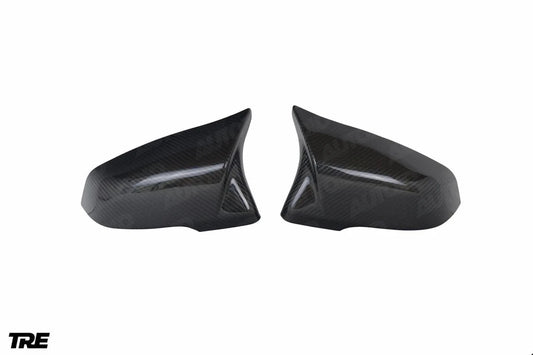 Coques de rétroviseurs en carbone pour BMW F4X - Style M