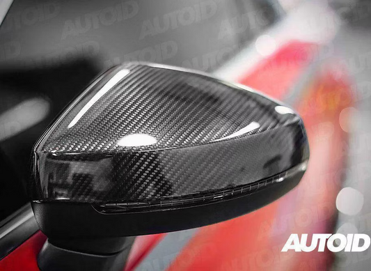 COQUES DE RÉTROVISEURS CARBONE, AUDI A3/S3/RS3 8V