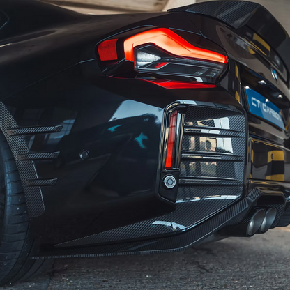 GARNITURE DE PARE-CHOCS ARRIÈRE CARBONE CT, BMW M2 G87