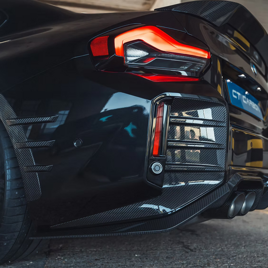 GARNITURE DE PARE-CHOCS ARRIÈRE CARBONE CT, BMW M2 G87