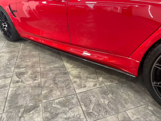 BAS DE CAISSE LATÉRAUX CARBONE CT, BMW M3/ M4 F8X - STYLE MP