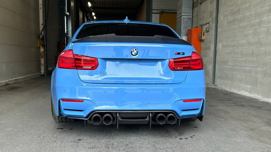 Diffuseur carbone CT, BMW M3/M4 F8X - Style PS