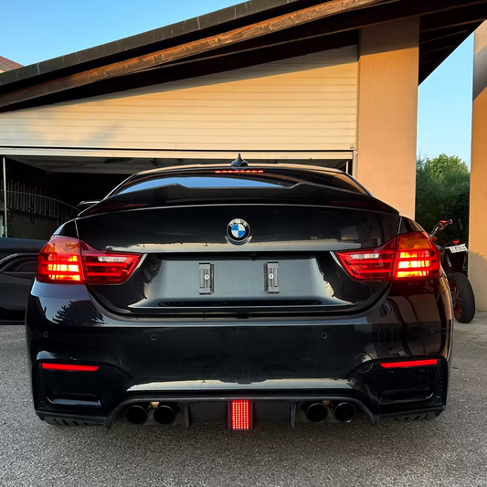 Diffuseur carbone CT, BMW M3/M4 F8X - Style DTM