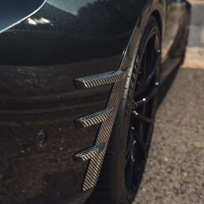 Garniture d'ailes latérales arrière carbone CT, BMW M2 G87