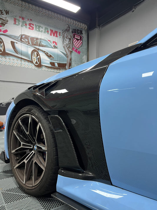 Ailes latérales Carbone type AT, Bmw M2 G87
