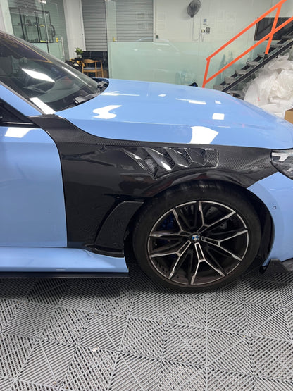 Ailes latérales Carbone type AT, Bmw M2 G87