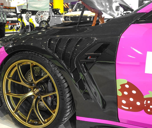 Ailes latérales Carbone V2, Bmw M4 G8X