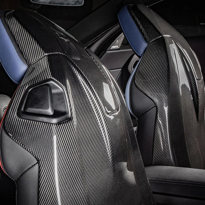 Coques siège arrière carbone, BMW G87/G80/G81/G82/G83