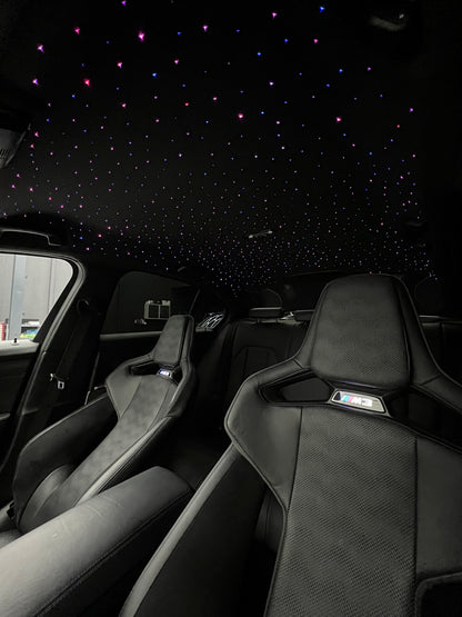 Installation ciel étoilé voiture 800 étoiles à Genève - Shine and Meca Sarl