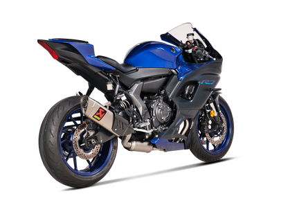 Ligne complète Akrapovič Racing Line 2-1 Yamaha R7 2022-24 (inox/titane)
