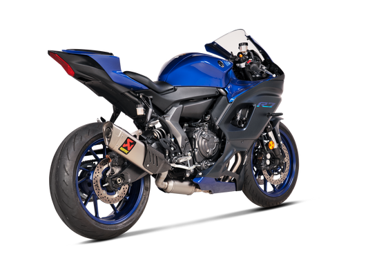 Ligne complète Akrapovič Racing Line 2-1 Yamaha R7 2022-24 (inox/titane)