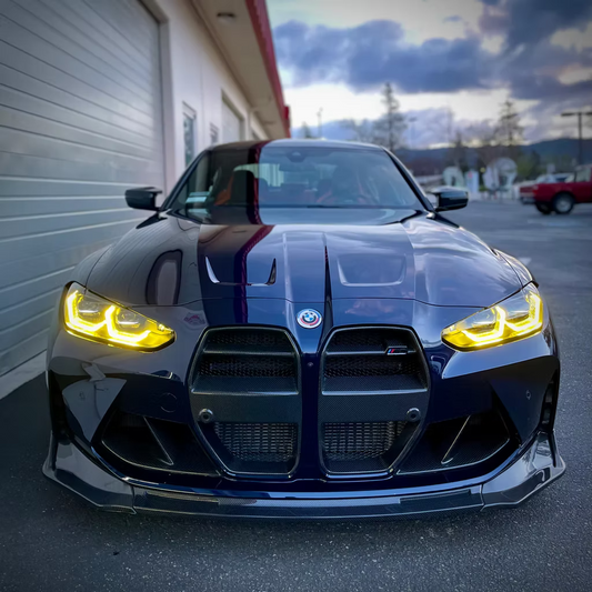 Lame avant carbone CT, BMW M3/M4 G8X - Style VS