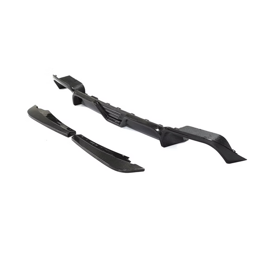 Diffuseur carbone CT, BMW X3M/X4M - Style 3D