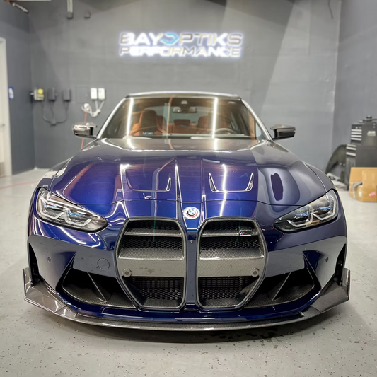 Lame avant carbone CT, BMW M3/M4 G8X  - Style CSL