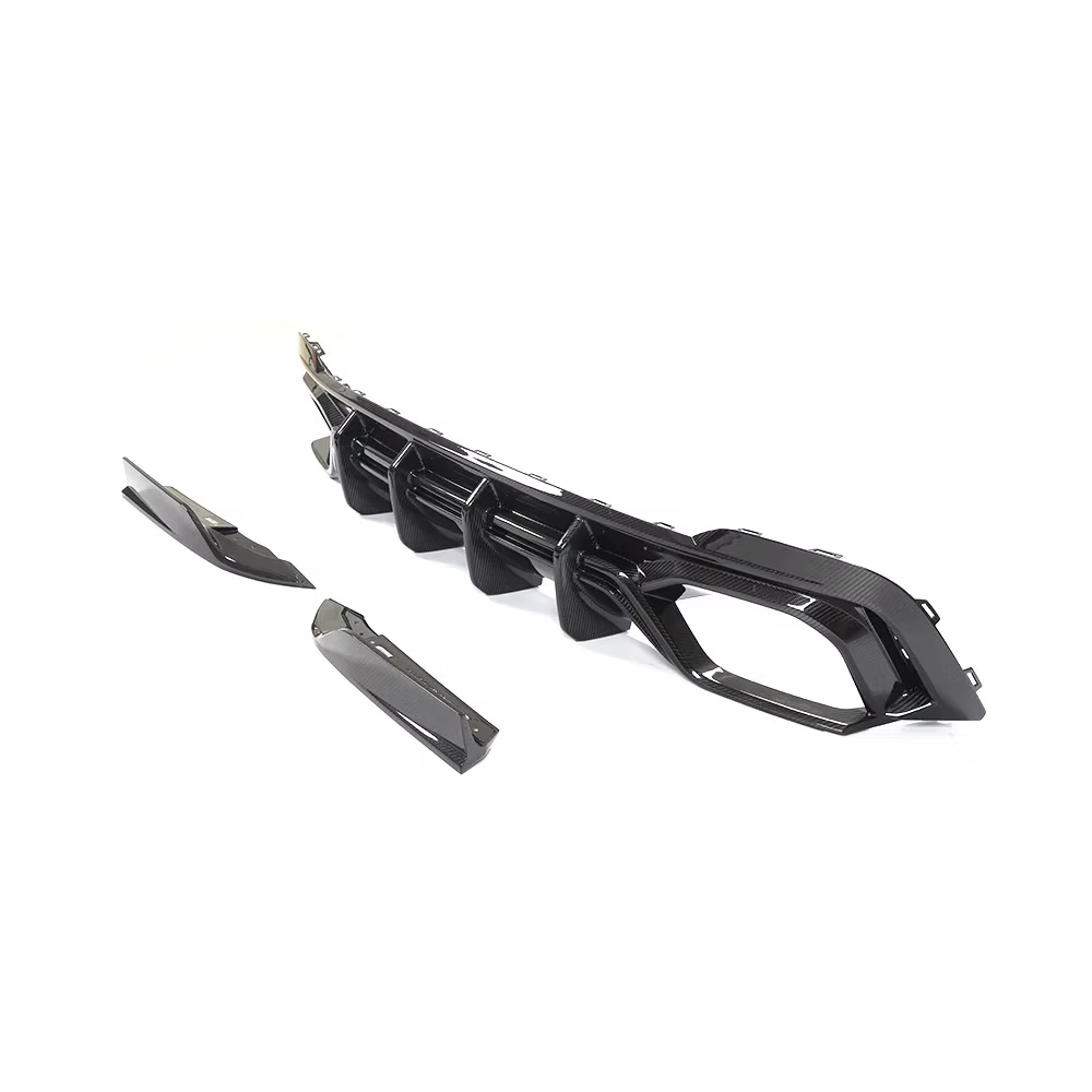 DIFFUSEUR 3 PIÈCES CARBONE CT, AUDI RS6 C8 - CT DESIGN