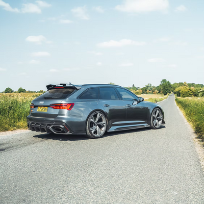 DIFFUSEUR 3 PIÈCES CARBONE CT, AUDI RS6 C8 - CT DESIGN