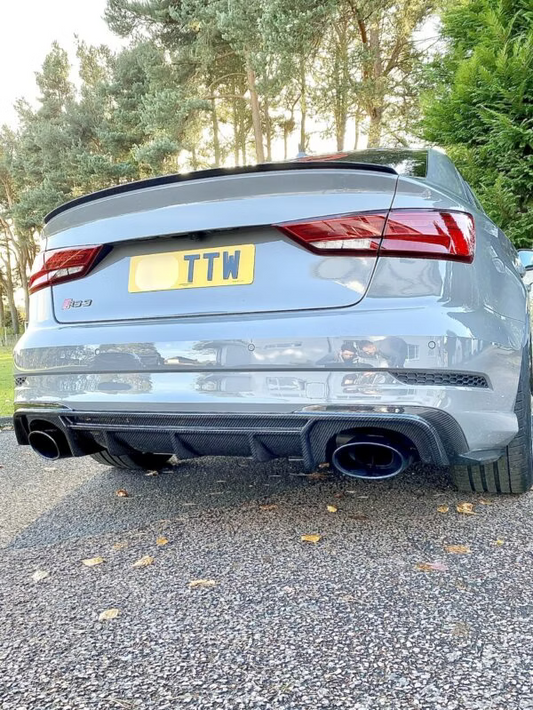 DIFFUSEUR CARBONE AP, AUDI RS3 8V
