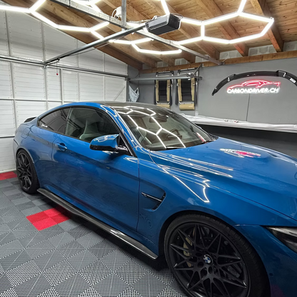 BAS DE CAISSE LATÉRAUX CARBONE CT, BMW M3/ M4 F8X - STYLE PS