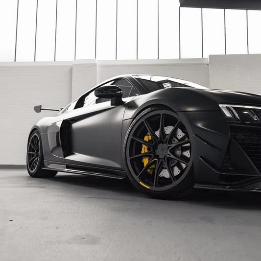 BAS DE CAISSE LATÉRAUX CARBONE AUTOID, AUDI R8 V10 GEN 2.5 - TRE