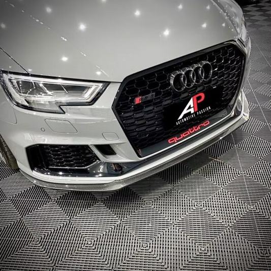 Lame avant carbone PA, Audi RS3 8V