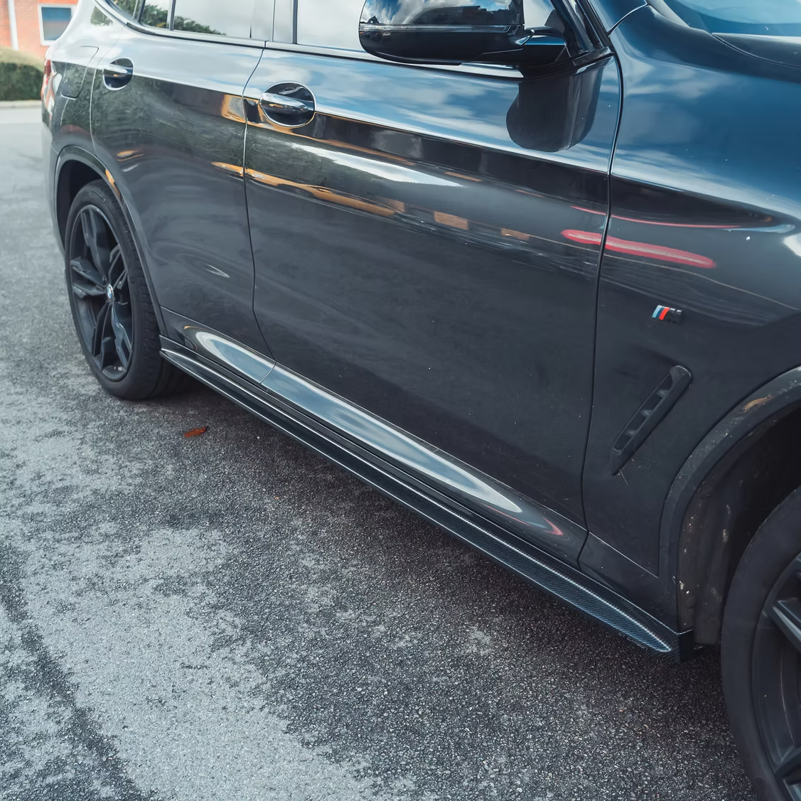 BAS DE CAISSE LATÉRAUX CARBONE CT, BMW X3M/X4M F97/F98 - STYLE 3D