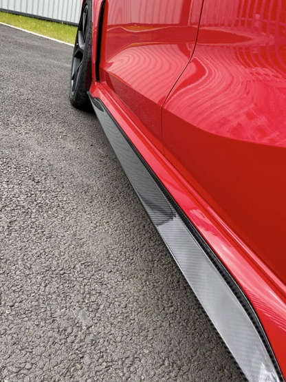 BAS DE CAISSE LATÉRAUX CARBONE AP, AUDI RS3 8Y
