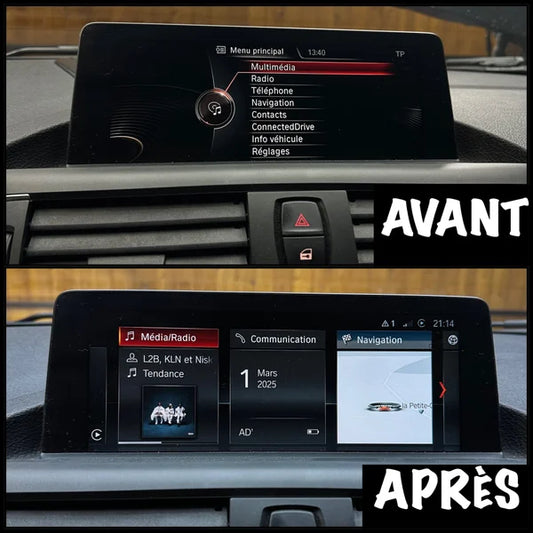 Bmw - Codage iDrive 4 vers iDrive 6 & Activation Carplay FullScreen